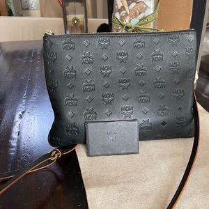 MCM Klara black crossbody bag